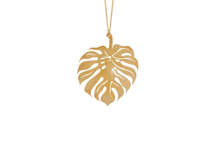 MARIA MARISCAL Necklaces Leaf Love Collar Monstera