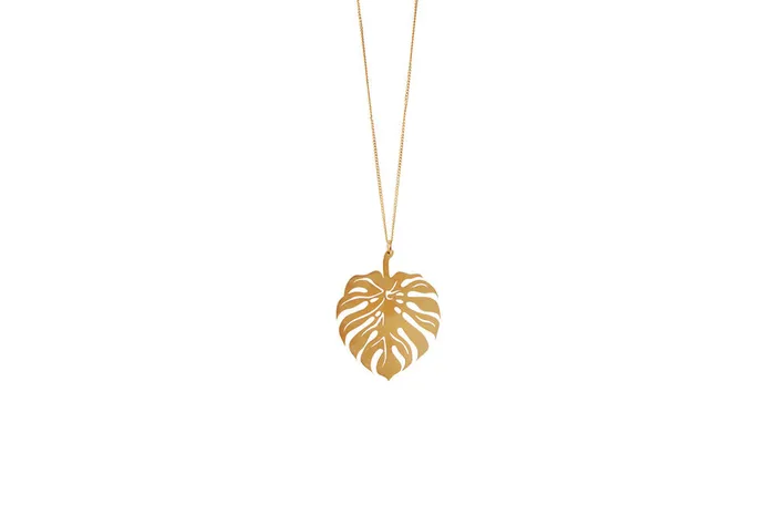 MARIA MARISCAL Necklaces Leaf Love Collar Monstera
