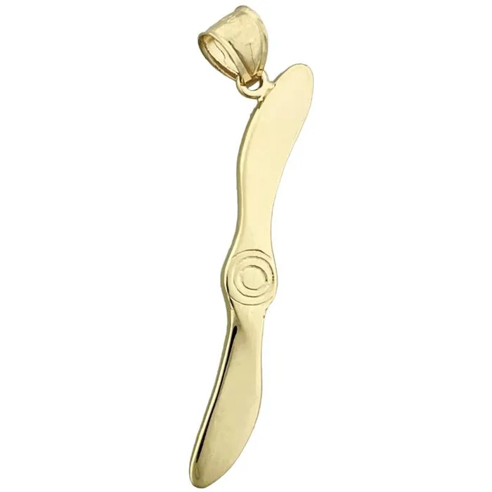Goldia 14K Gold Jet Propeller Pendant PreStyled Sets