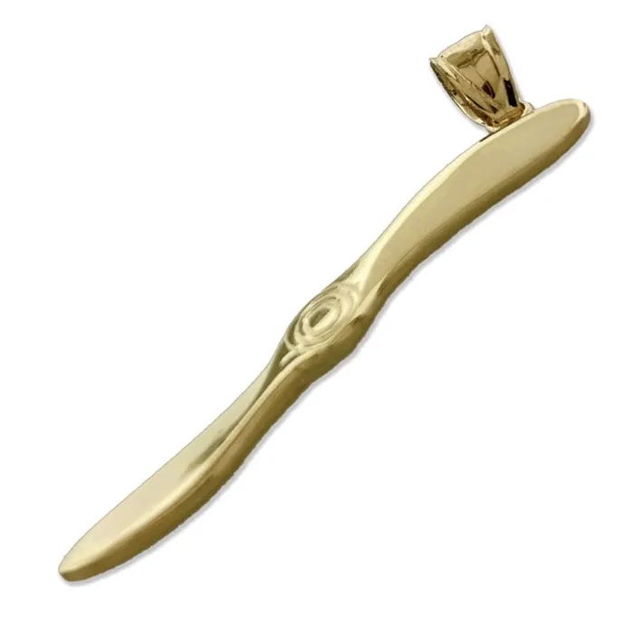 Goldia 14K Gold Jet Propeller Pendant PreStyled Sets