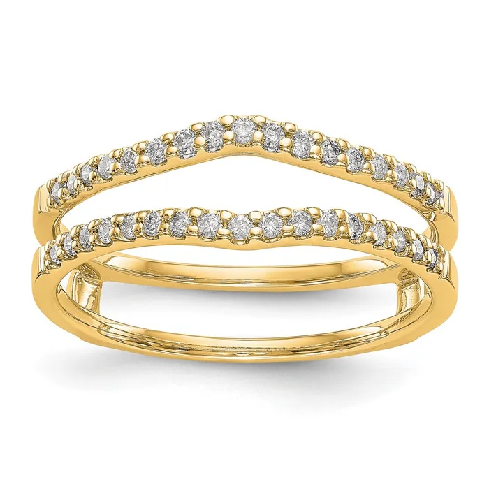 Goldia PreStyled Sets 14K Yellow Gold Real Diamond Guard