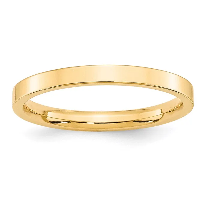Goldia Rings Solid 18K Yellow Gold 25mm Standard Flat Comfort Fit MensWomens Wedding Band Ring Size 45 Goldia Rings Solid 18K Yellow Gold 25mm Standard Flat Comfort Fit MensWomens Wedding Band Ring Size 45
