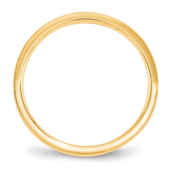 Goldia Rings Solid 18K Yellow Gold 25mm Standard Flat Comfort Fit MensWomens Wedding Band Ring Size 45 Goldia Rings Solid 18K Yellow Gold 25mm Standard Flat Comfort Fit MensWomens Wedding Band Ring Size 45
