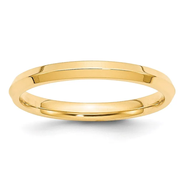Goldia Solid 10K Yellow Gold 25mm Knife Edge Comfort Fit MensWomens Wedding Band Ring Size 4 Rings Goldia Solid 10K Yellow Gold 25mm Knife Edge Comfort Fit MensWomens Wedding Band Ring Size 4 Rings