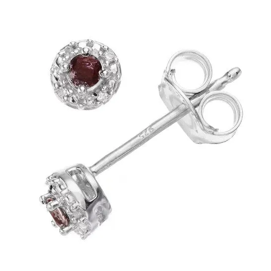 JMS always Earrings Original Diamond Muse 010 cttw Sterling Silver Diamond Stud Earrings for Women JMS always Earrings Original Diamond Muse 010 cttw Sterling Silver Diamond Stud Earrings for Women