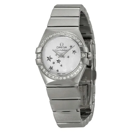 JMS always Necklaces Original Omega Constellation Star Mother of Pearl Dial Stainless Steel Ladies Watch 12315246005003 JMS always Necklaces Original Omega Constellation Star Mother of Pearl Dial Stainless Steel Ladies Watch 12315246005003