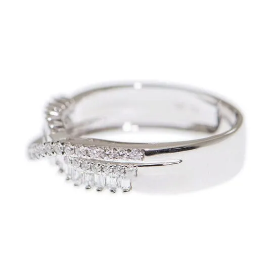 JMS always Original New J Collection Ring W Diamond 14 cdibag 020 Ct33 Rddi 018 Ct18kw 300 Gm 18kt White Gold Silver Rings JMS always Original New J Collection Ring W Diamond 14 cdibag 020 Ct33 Rddi 018 Ct18kw 300 Gm 18kt White Gold Silver Rings