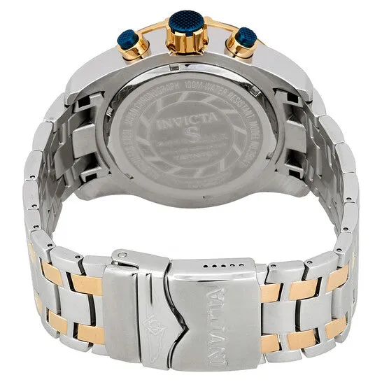 JMS always Rings Original Invicta Speedway Chronograph Blue Dial Twotone Mens Watch 25947 JMS always Rings Original Invicta Speedway Chronograph Blue Dial Twotone Mens Watch 25947