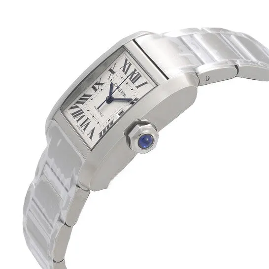 JMS always Watches Original Cartier Tank Francaise Automatic Silver Dial Ladies Watch WSTA0067 JMS always Watches Original Cartier Tank Francaise Automatic Silver Dial Ladies Watch WSTA0067
