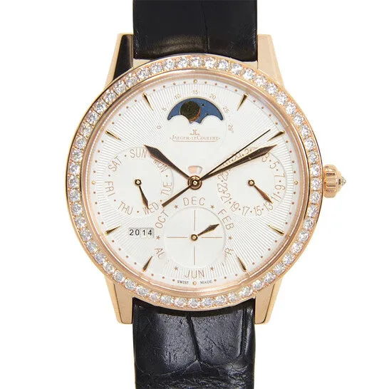 JMS always Watches Original Jaeger LeCoultre RendezVous Perpetual Calendar Silver Dial Ladies Watch Q3492420 JMS always Watches Original Jaeger LeCoultre RendezVous Perpetual Calendar Silver Dial Ladies Watch Q3492420