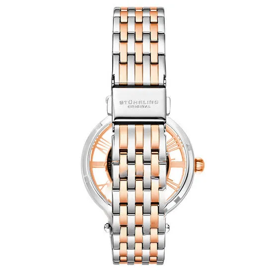 Original Stuhrling Original Legacy Automatic Rose Skeleton Dial Ladies Watch M13604 JMS always Watches Original Stuhrling Original Legacy Automatic Rose Skeleton Dial Ladies Watch M13604 JMS always Watches