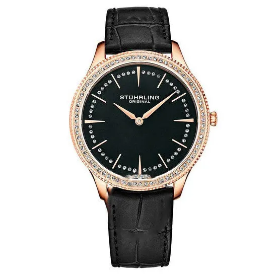 Original Stuhrling Original Symphony Black Dial Ladies Watch M15885 JMS always Watches Original Stuhrling Original Symphony Black Dial Ladies Watch M15885 JMS always Watches