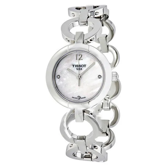 Original Tissot White Mother of Pearl Diamond Dial Ladies Watch T0842101111601 JMS always Watches Original Tissot White Mother of Pearl Diamond Dial Ladies Watch T0842101111601 JMS always Watches