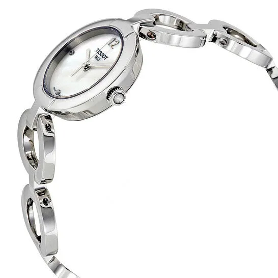 Original Tissot White Mother of Pearl Diamond Dial Ladies Watch T0842101111601 JMS always Watches Original Tissot White Mother of Pearl Diamond Dial Ladies Watch T0842101111601 JMS always Watches
