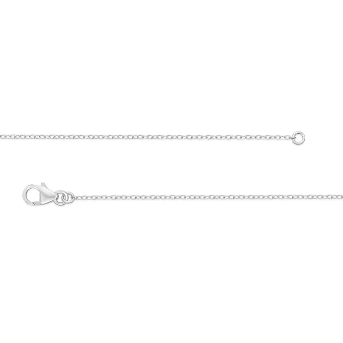 PearShaped White Topaz Double Frame Pendant in Sterling Silver 20 Goldia Necklaces PearShaped White Topaz Double Frame Pendant in Sterling Silver 20 Goldia Necklaces