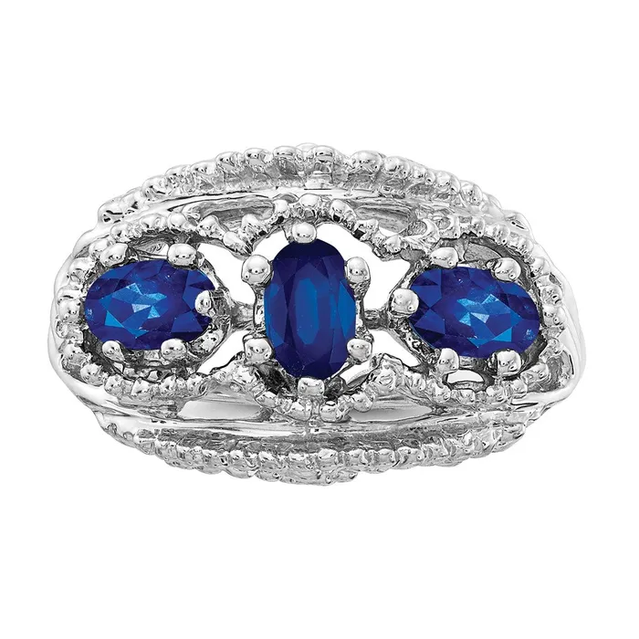 Rings Goldia 14k White Gold Sapphire Ring