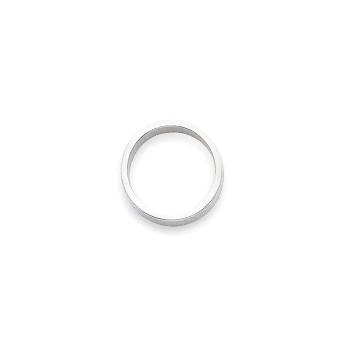 Rings Goldia Solid 14K White Gold 2mm Light Weight Flat MensWomens Wedding Band Ring Size 75 Rings Goldia Solid 14K White Gold 2mm Light Weight Flat MensWomens Wedding Band Ring Size 75