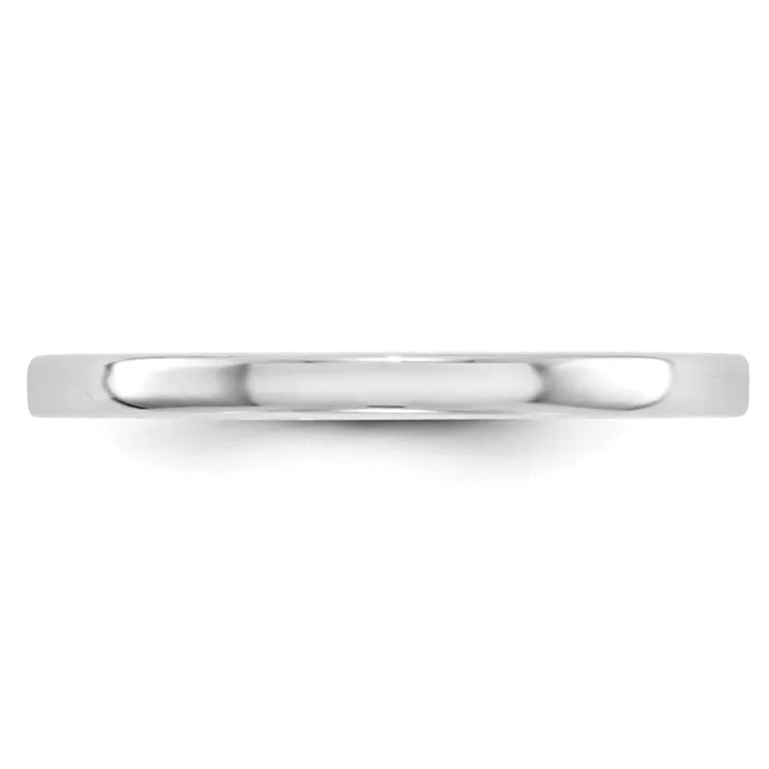 Rings Goldia Solid 14K White Gold 2mm Light Weight Flat MensWomens Wedding Band Ring Size 75 Rings Goldia Solid 14K White Gold 2mm Light Weight Flat MensWomens Wedding Band Ring Size 75