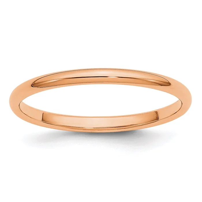 Rings Goldia Solid 18K Yellow Gold Rose Gold 2mm HalfRound Wedding MensWomens Wedding Band Ring Size 6 Rings Goldia Solid 18K Yellow Gold Rose Gold 2mm HalfRound Wedding MensWomens Wedding Band Ring Size 6