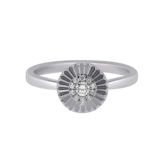 Rings JMS always Original Bliss 18K White Gold Diamond Flower Band Ring sz 65 20070943 Rings JMS always Original Bliss 18K White Gold Diamond Flower Band Ring sz 65 20070943