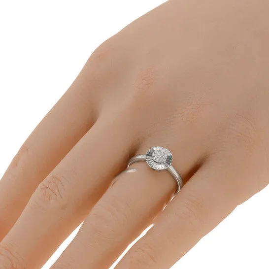 Rings JMS always Original Bliss 18K White Gold Diamond Flower Band Ring sz 65 20070943 Rings JMS always Original Bliss 18K White Gold Diamond Flower Band Ring sz 65 20070943