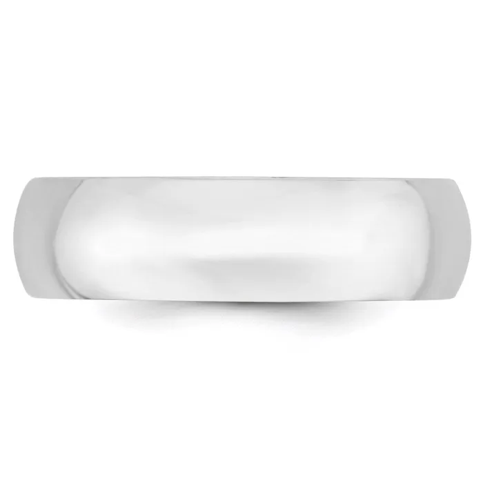 Rings Solid 18K White Gold 6mm Light Weight Comfort Fit MensWomens Wedding Band Ring Size 95 Goldia Rings Solid 18K White Gold 6mm Light Weight Comfort Fit MensWomens Wedding Band Ring Size 95 Goldia