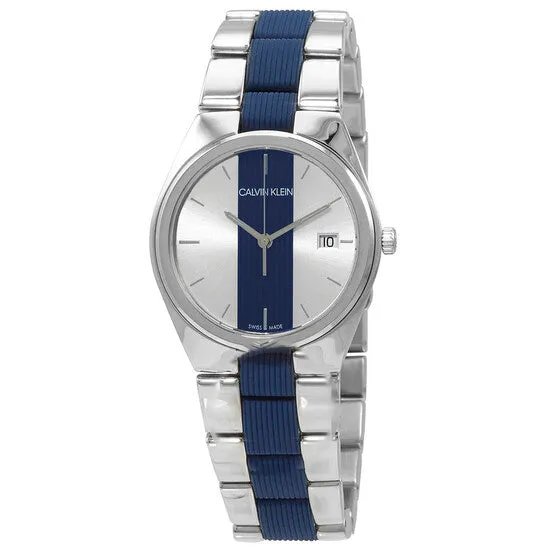 Watches JMS always Original Calvin Klein Contrast Quartz Ladies Watch K9E231VX Watches JMS always Original Calvin Klein Contrast Quartz Ladies Watch K9E231VX