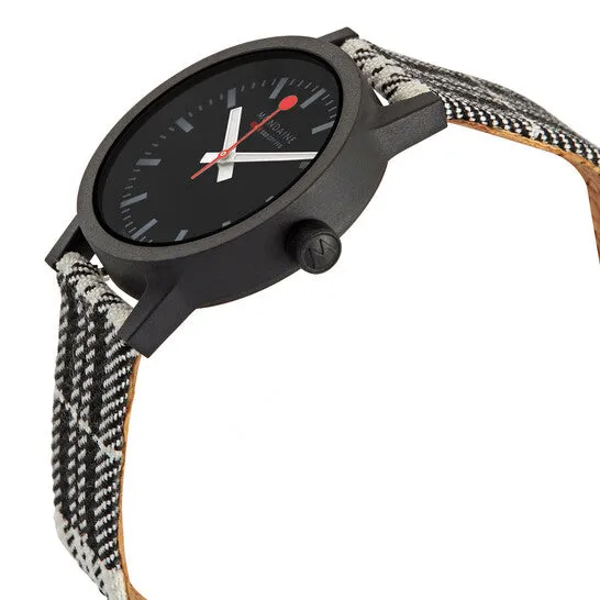 Watches JMS always Original Mondaine Essence Quartz Black Dial Ladies Watch MS132120LB Watches JMS always Original Mondaine Essence Quartz Black Dial Ladies Watch MS132120LB