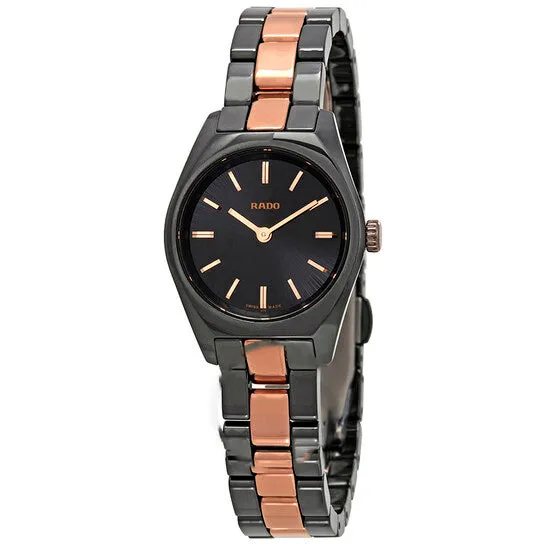 Watches JMS always Original Rado Specchio Black Dial Ladies Watch R31508152 Watches JMS always Original Rado Specchio Black Dial Ladies Watch R31508152