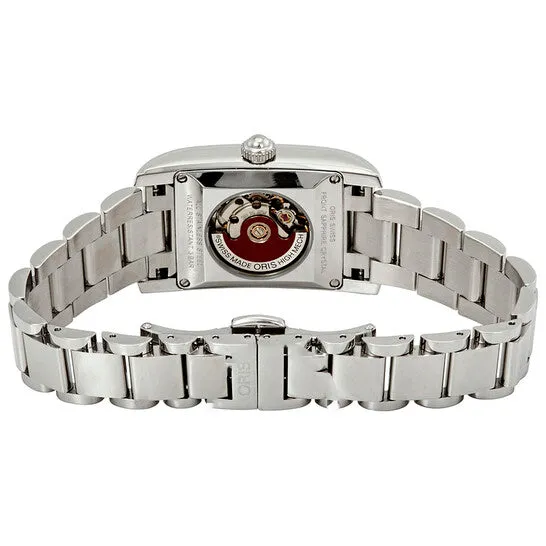 Watches Original Oris Rectangular Automatic Silver Dial Ladies Watch 01 561 7692 406107 8 18 20 JMS always Watches Original Oris Rectangular Automatic Silver Dial Ladies Watch 01 561 7692 406107 8 18 20 JMS always