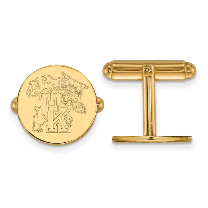 Rings TreasureFineJewelers Sterling Silver Goldplated University of Kentucky UK Wildcat Cuff Links Rings TreasureFineJewelers Sterling Silver Goldplated University of Kentucky UK Wildcat Cuff Links