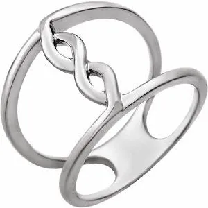 14K White Rope Design Ring Size 75158360000PSTWBC WB Choice Jewelry Rings 14K White Rope Design Ring Size 75158360000PSTWBC WB Choice Jewelry Rings