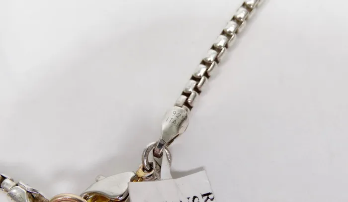 Ray Wiley Silver Citrine Pendant Necklace Vintage by Misty Necklaces