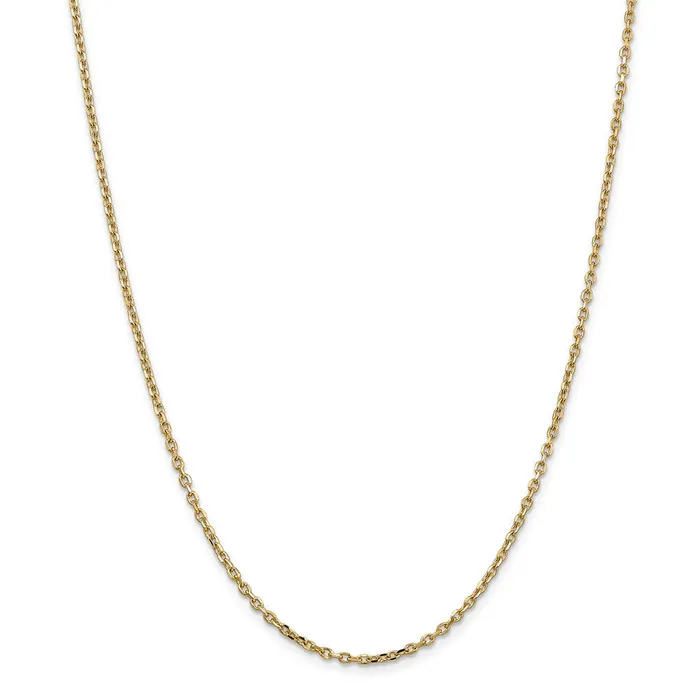 Rings WB Choice Jewelry 14k 22mm DC Round Open Link Cable ChainWBCPEN20516 Rings WB Choice Jewelry 14k 22mm DC Round Open Link Cable ChainWBCPEN20516