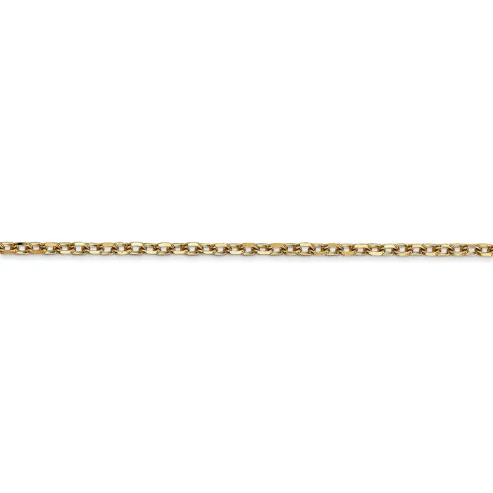 Rings WB Choice Jewelry 14k 22mm DC Round Open Link Cable ChainWBCPEN20516 Rings WB Choice Jewelry 14k 22mm DC Round Open Link Cable ChainWBCPEN20516