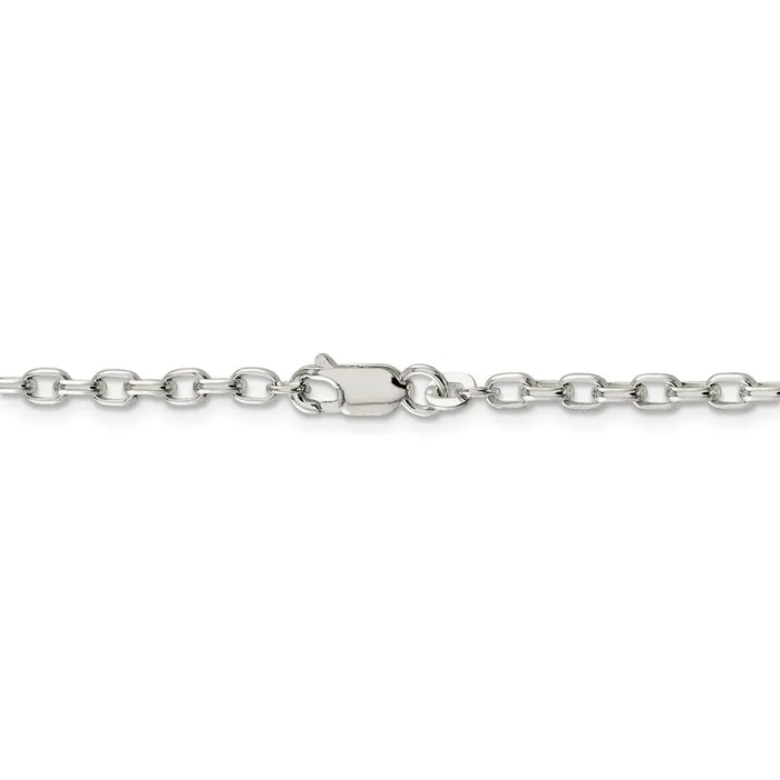 Rings WB Choice Jewelry Sterling Silver 32mm Oval Fancy Rolo ChainWBCQFC8622 Rings WB Choice Jewelry Sterling Silver 32mm Oval Fancy Rolo ChainWBCQFC8622