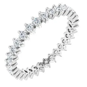 WB Choice Jewelry 14K White 58 CTW Diamond Eternity Band 123487600012PSTWBC Rings WB Choice Jewelry 14K White 58 CTW Diamond Eternity Band 123487600012PSTWBC Rings