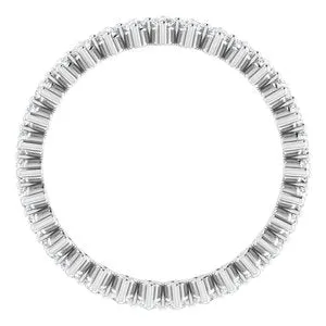 WB Choice Jewelry 14K White 58 CTW Diamond Eternity Band 123487600012PSTWBC Rings WB Choice Jewelry 14K White 58 CTW Diamond Eternity Band 123487600012PSTWBC Rings