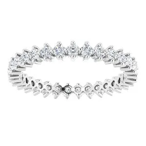WB Choice Jewelry 14K White 58 CTW Diamond Eternity Band 123487600012PSTWBC Rings WB Choice Jewelry 14K White 58 CTW Diamond Eternity Band 123487600012PSTWBC Rings