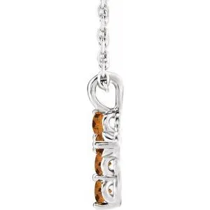 WB Choice Jewelry Necklaces Platinum Citrine Cross 1618 NecklaceR42363753PSTWBC WB Choice Jewelry Necklaces Platinum Citrine Cross 1618 NecklaceR42363753PSTWBC