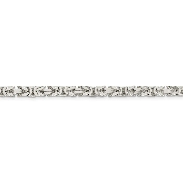 WB Choice Jewelry Rings Sterling Silver 425mm Byzantine ChainWBCQBZ10028 WB Choice Jewelry Rings Sterling Silver 425mm Byzantine ChainWBCQBZ10028