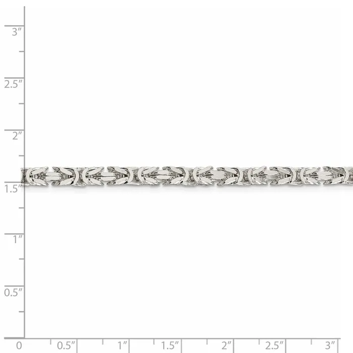 WB Choice Jewelry Rings Sterling Silver 425mm Byzantine ChainWBCQBZ10028 WB Choice Jewelry Rings Sterling Silver 425mm Byzantine ChainWBCQBZ10028