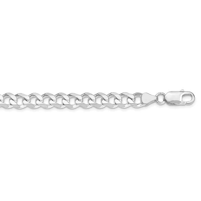 WB Choice Jewelry Rings Sterling Silver Rhodiumplated 75mm Curb ChainWBCQCB200R22 WB Choice Jewelry Rings Sterling Silver Rhodiumplated 75mm Curb ChainWBCQCB200R22