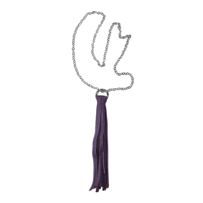 ClaudiaG Necklaces Maia Leather Necklace Plum