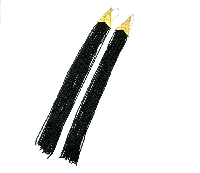 Earrings lordviolet GLEAM Long Tassel Earrings