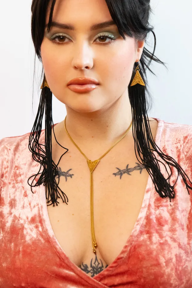 Earrings lordviolet GLEAM Long Tassel Earrings