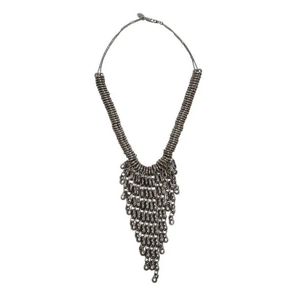 Multi Crystal Piece Pyramid Necklace Rebel Designs Inc Necklaces