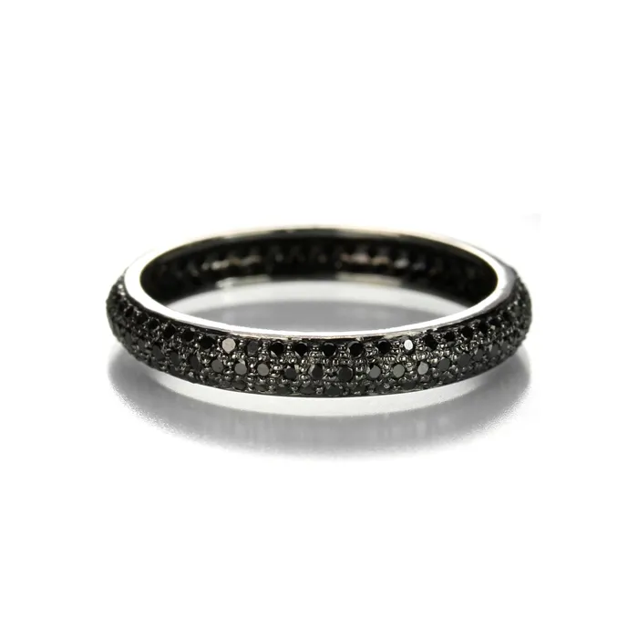 Black Diamond Tire Band Sethi Couture Rings