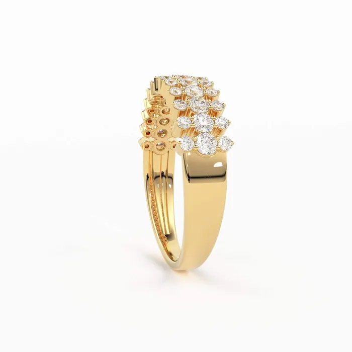 Jalvi Co Rings Diamond Anniversary Ring 070 ctw 14k Gold Half Eternity Round Brilliant Diamond Spike Ring Diamond Wedding Band Statement Spike Ring Jalvi Co Rings Diamond Anniversary Ring 070 ctw 14k Gold Half Eternity Round Brilliant Diamond Spike Ring Diamond Wedding Band Statement Spike Ring