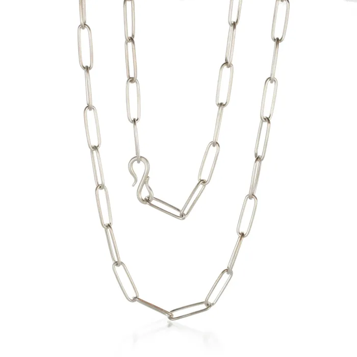 Maria Beaulieu Necklaces Heavy Weight Silver Chain